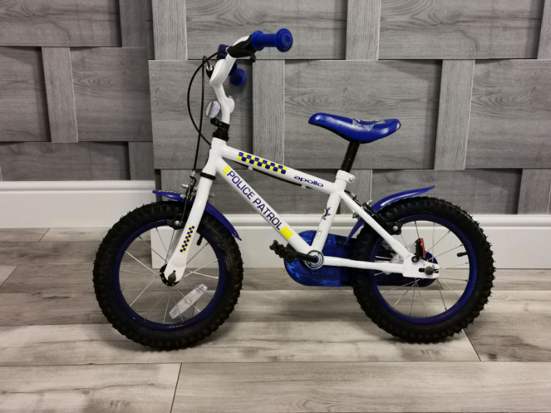 Apollo Police Patrol Kids Bike - 14 
